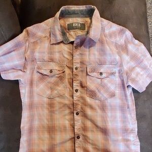 Mens BKE SS Button Down Small